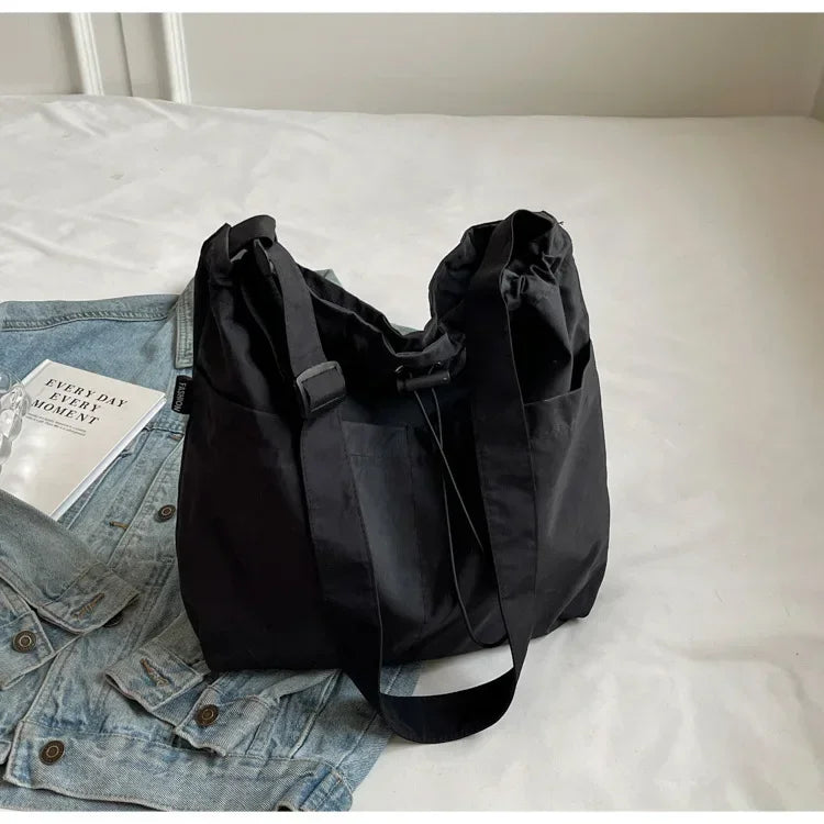 flence Versatile Shoulder Bag for Women's Summer Popular Lightweight Shoulder Crossbody Bag Minimalist Tote Handbag